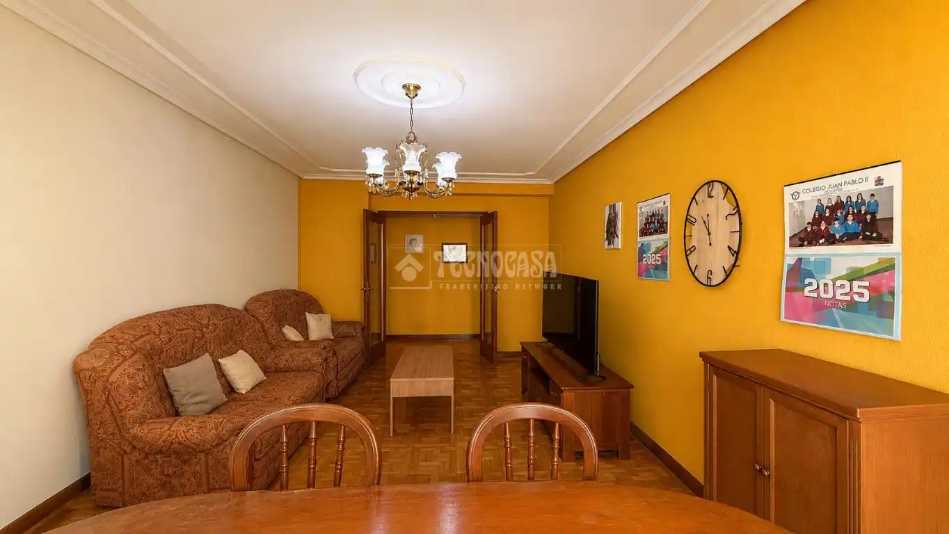 Sala de estar de Piso en venta en Gijón  con Calefacción y Terraza