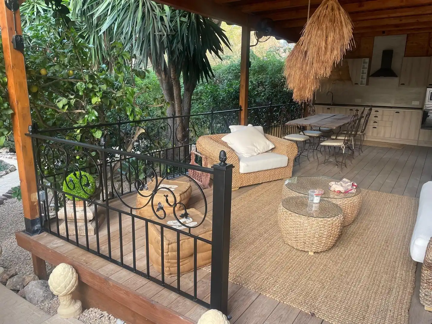 Terrassa de Casa o xalet de lloguer en L'Alfàs del Pi amb Aire condicionat, Jardí privat i Terrassa