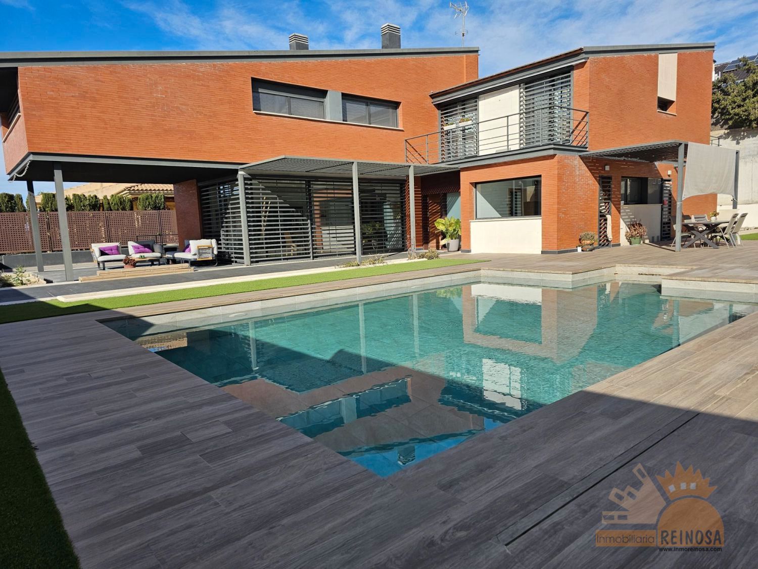 Swimming pool of House or chalet for sale in Molina de Segura  with Air Conditioner, Heating and Private garden