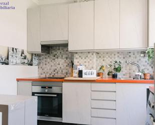 Kitchen of Flat for sale in  Logroño  with Heating, Terrace and Storage room