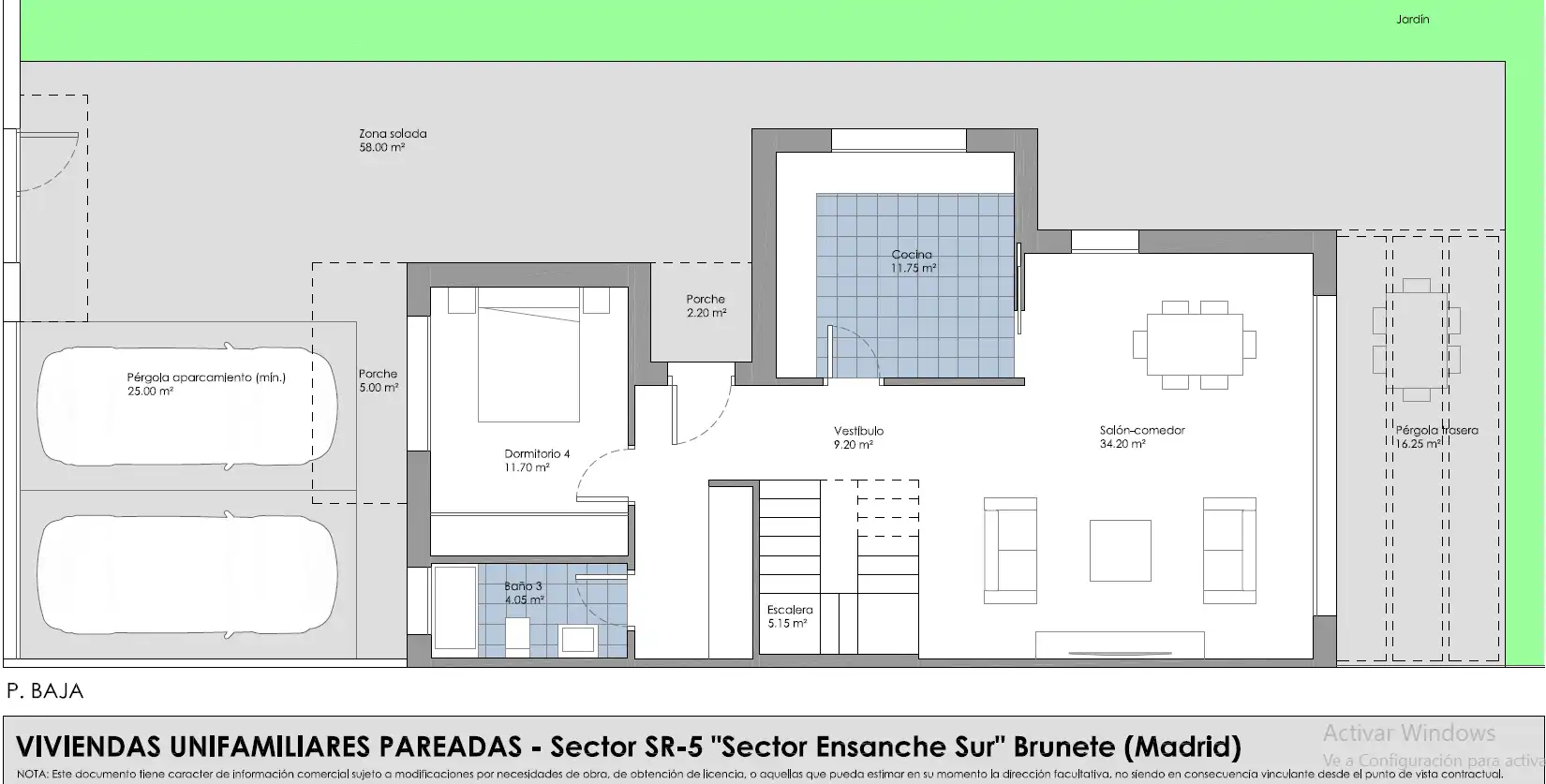Casa adosada en venta en Brunete con Aire acondicionado, Calefacción y Jardín privado