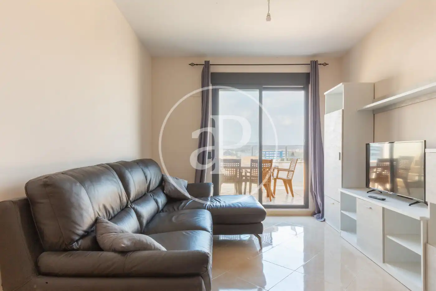 Sala de estar de Ático en venta en Canet d'En Berenguer con Aire acondicionado, Calefacción y Terraza