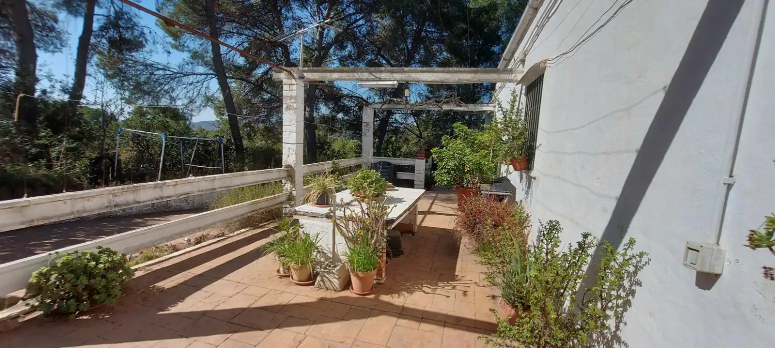 Terrassa de Casa o xalet en venda en Alfara de la Baronia amb Terrassa
