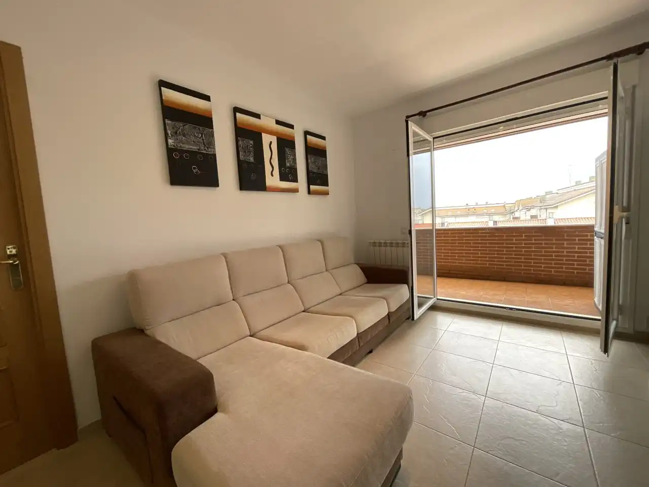 Wohnzimmer von Wohnung zum Verkauf in Alesanco mit Heizung, Möbliert und Balkon