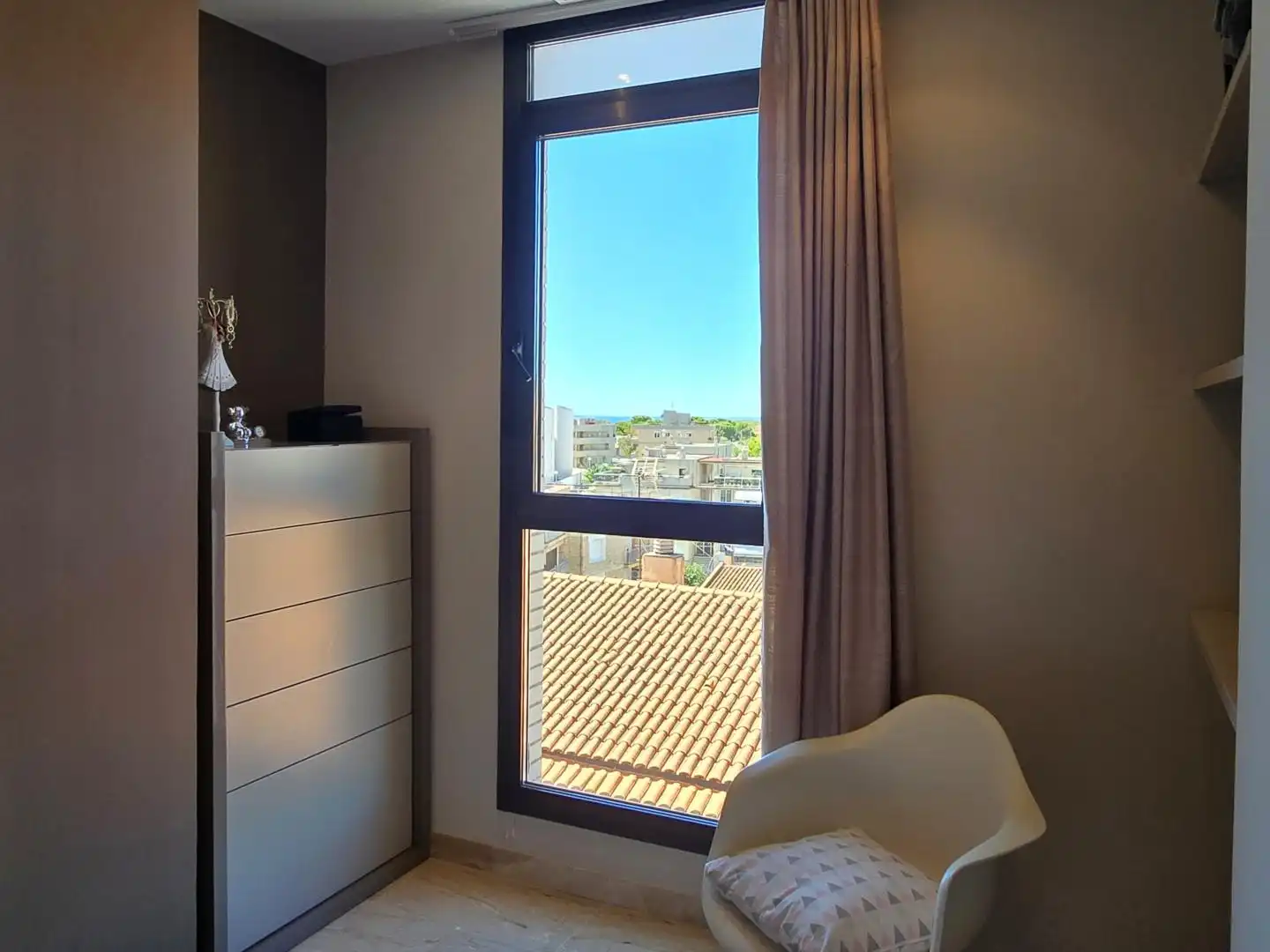 Schlafzimmer von Maisonette zum Verkauf in L'Ametlla de Mar  mit Klimaanlage, Heizung und Terrasse