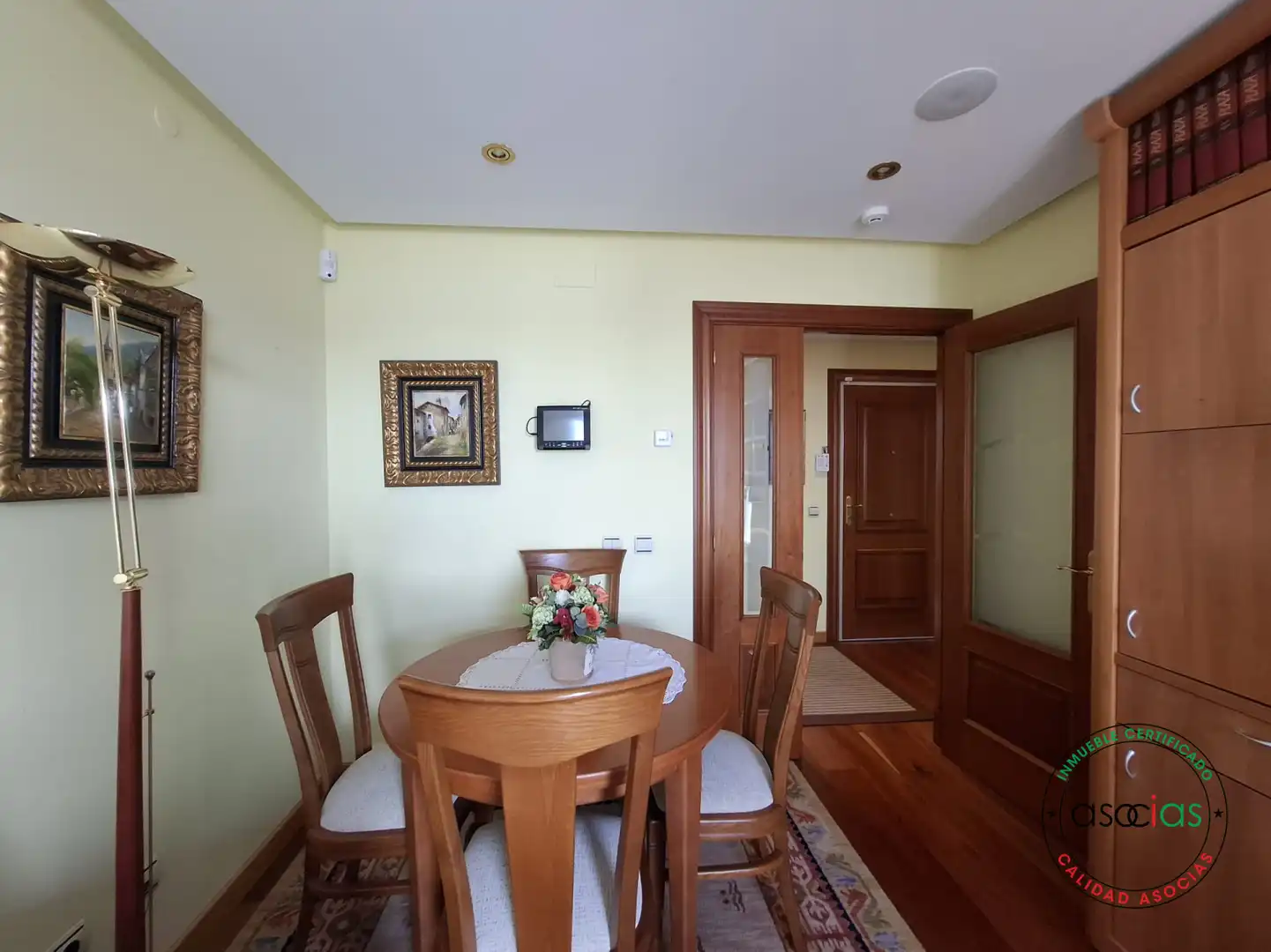 Esszimmer von Wohnung zum Verkauf in Gijón  mit Heizung, Terrasse und Abstellraum