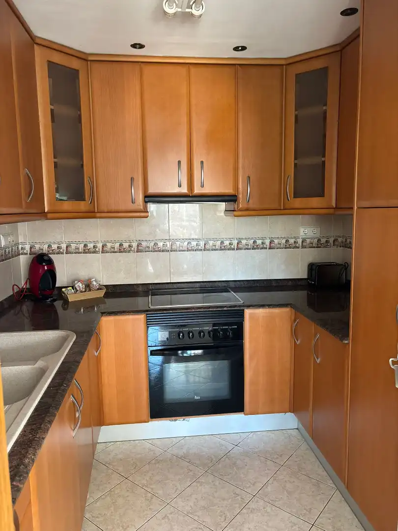 Kitchen of Flat for rent in Alicante / Alacant  with Air Conditioner, Heating and Terrace