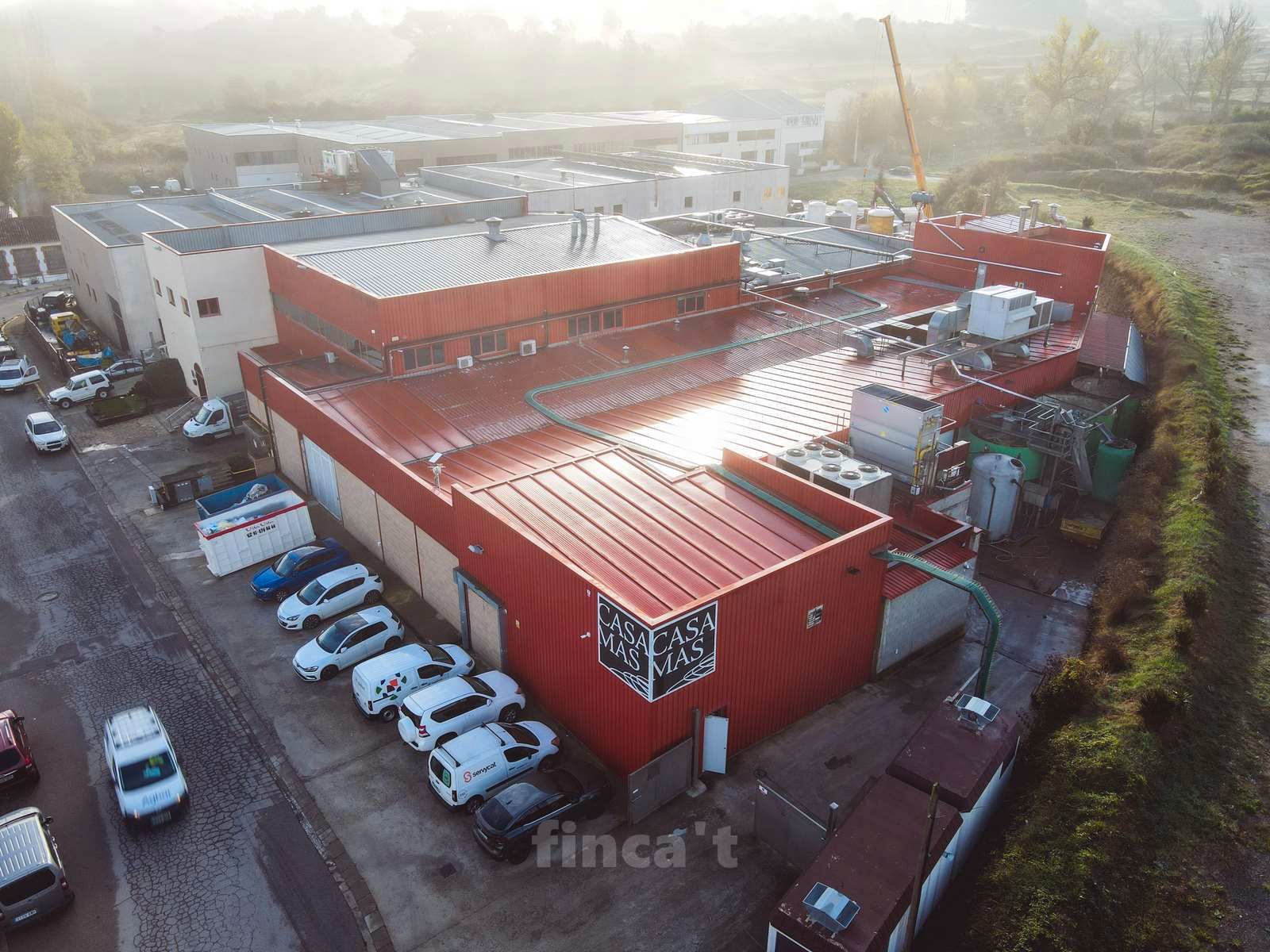 Vista exterior de Nau industrial en venda en Castellterçol amb Calefacció i Alarma