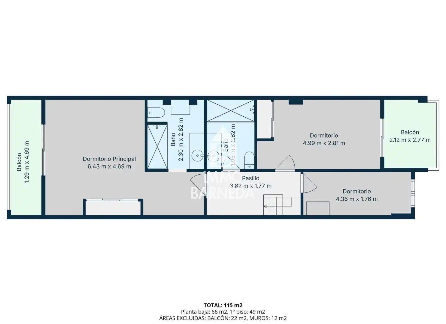 Wohnung zum Verkauf in Empuriabrava mit Klimaanlage, Heizung und Terrasse