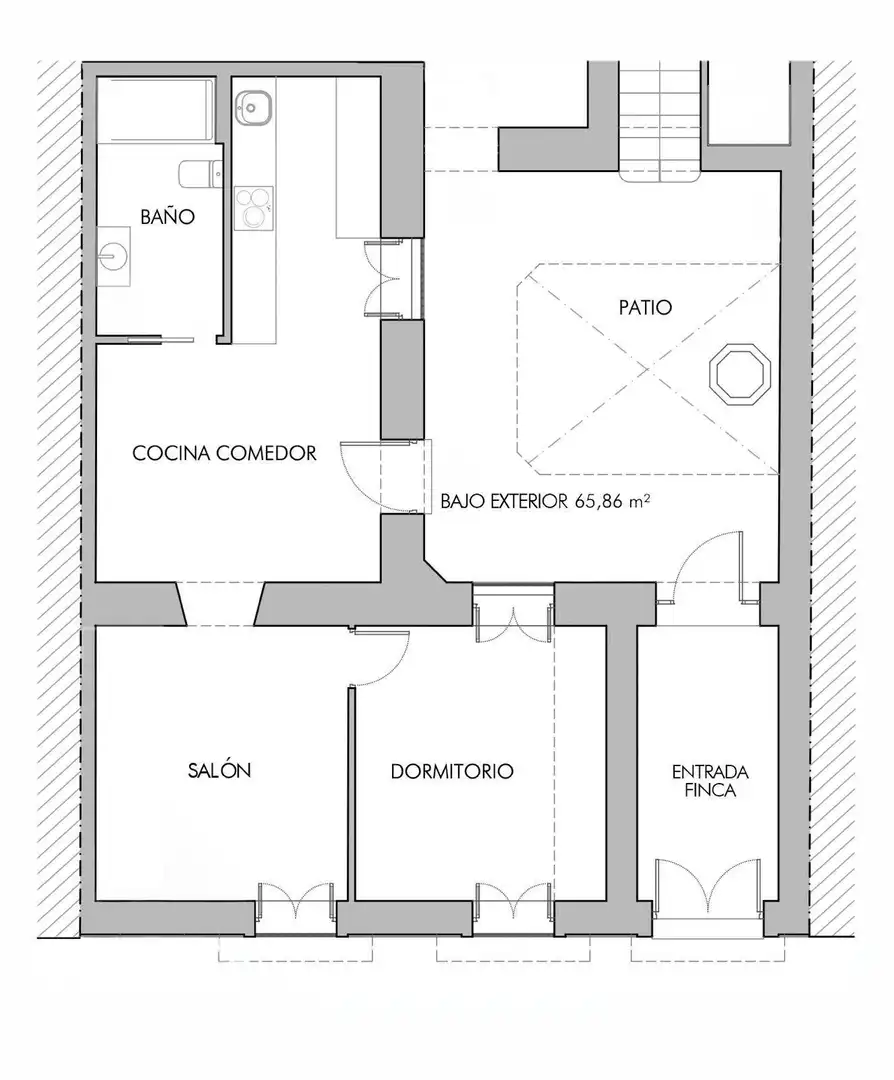 Appartement compact à vendre à Alameda - Mentidero - Teatro Falla, imagen 2