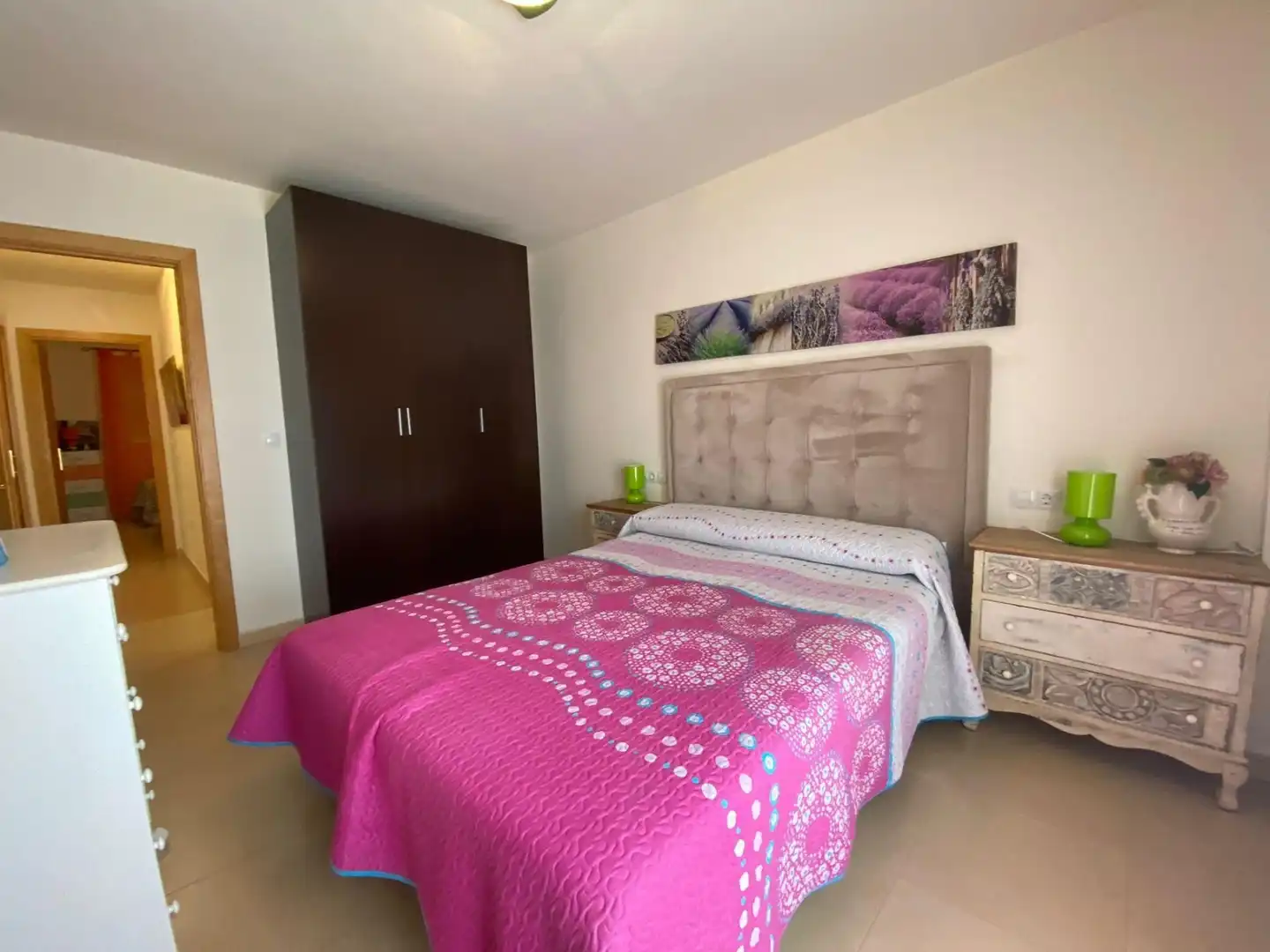 Habitación de Apartamento de alquiler en Águilas con Aire acondicionado, Calefacción y Trastero