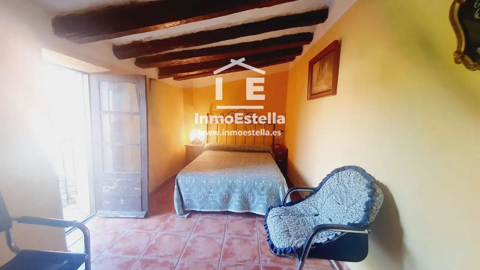 Vista exterior de Casa adosada en venta en Allo con Calefacción, Jardín privado y Terraza