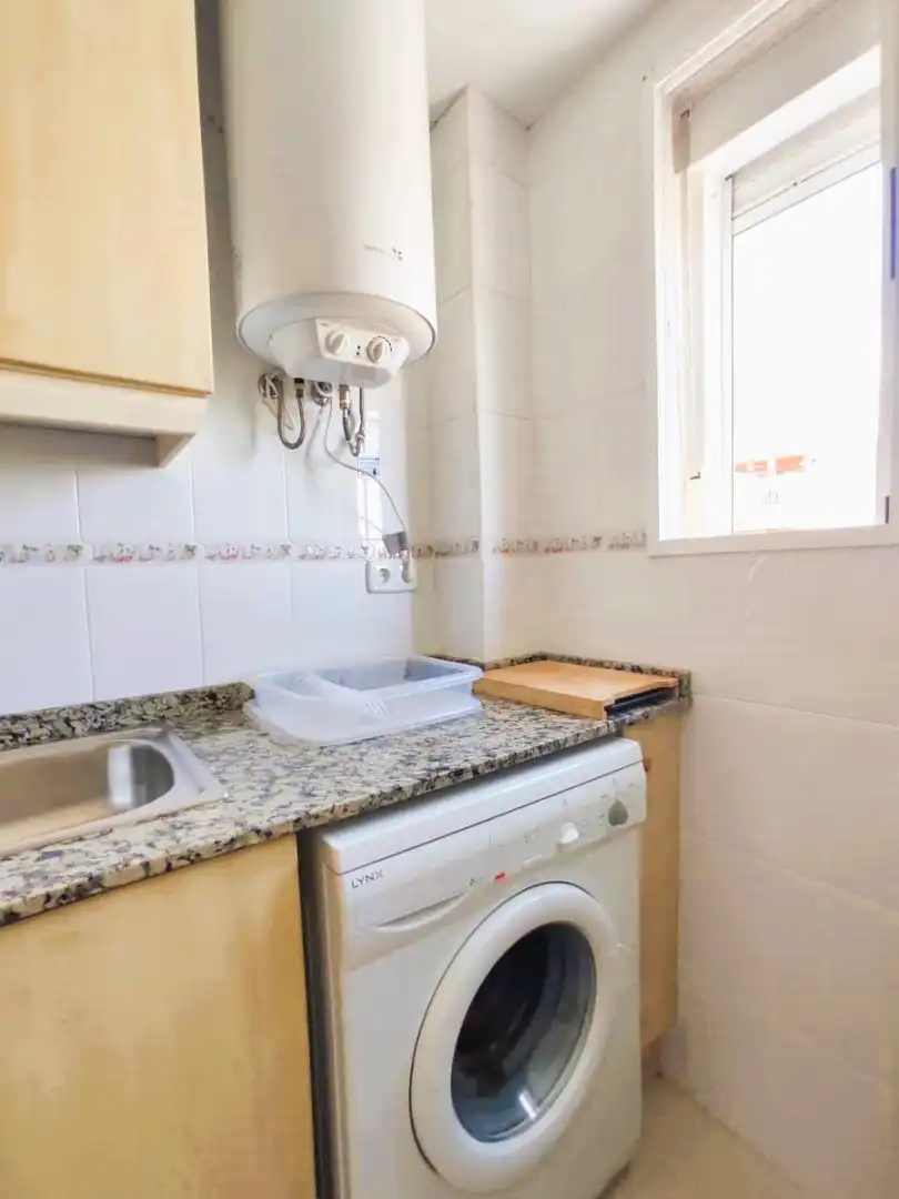 Cocina de Apartamento en venta en Canet d'En Berenguer con Terraza, Amueblado y Piscina comunitaria