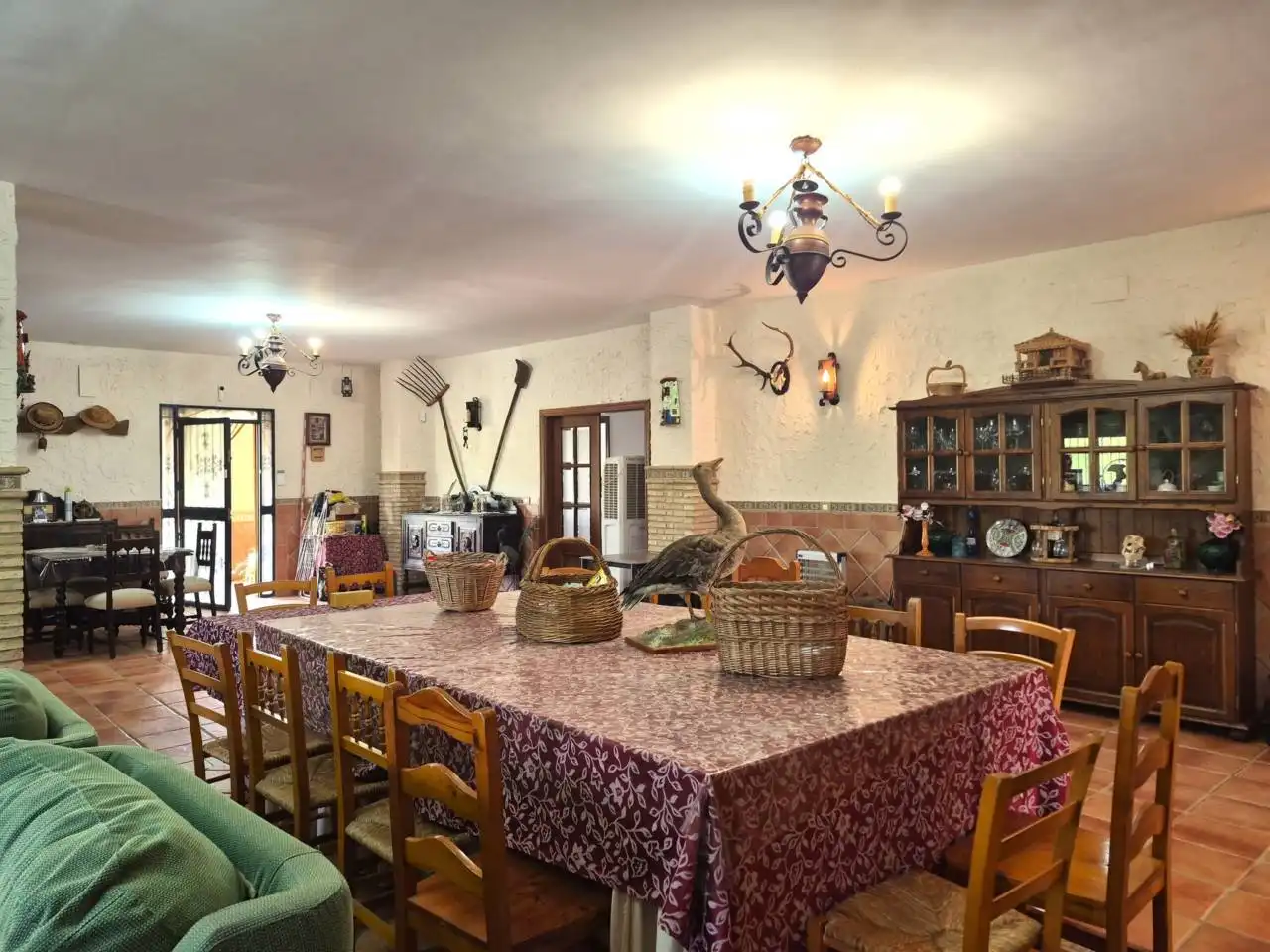 Dining room of Country homes for sale in Pilas, Sevilla