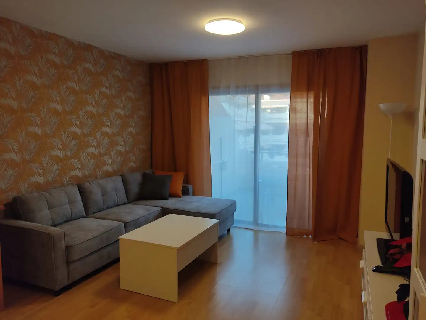 Living room of Apartments for rent in Puerto de la Cruz  with Terrace, Furnished and Washing machine