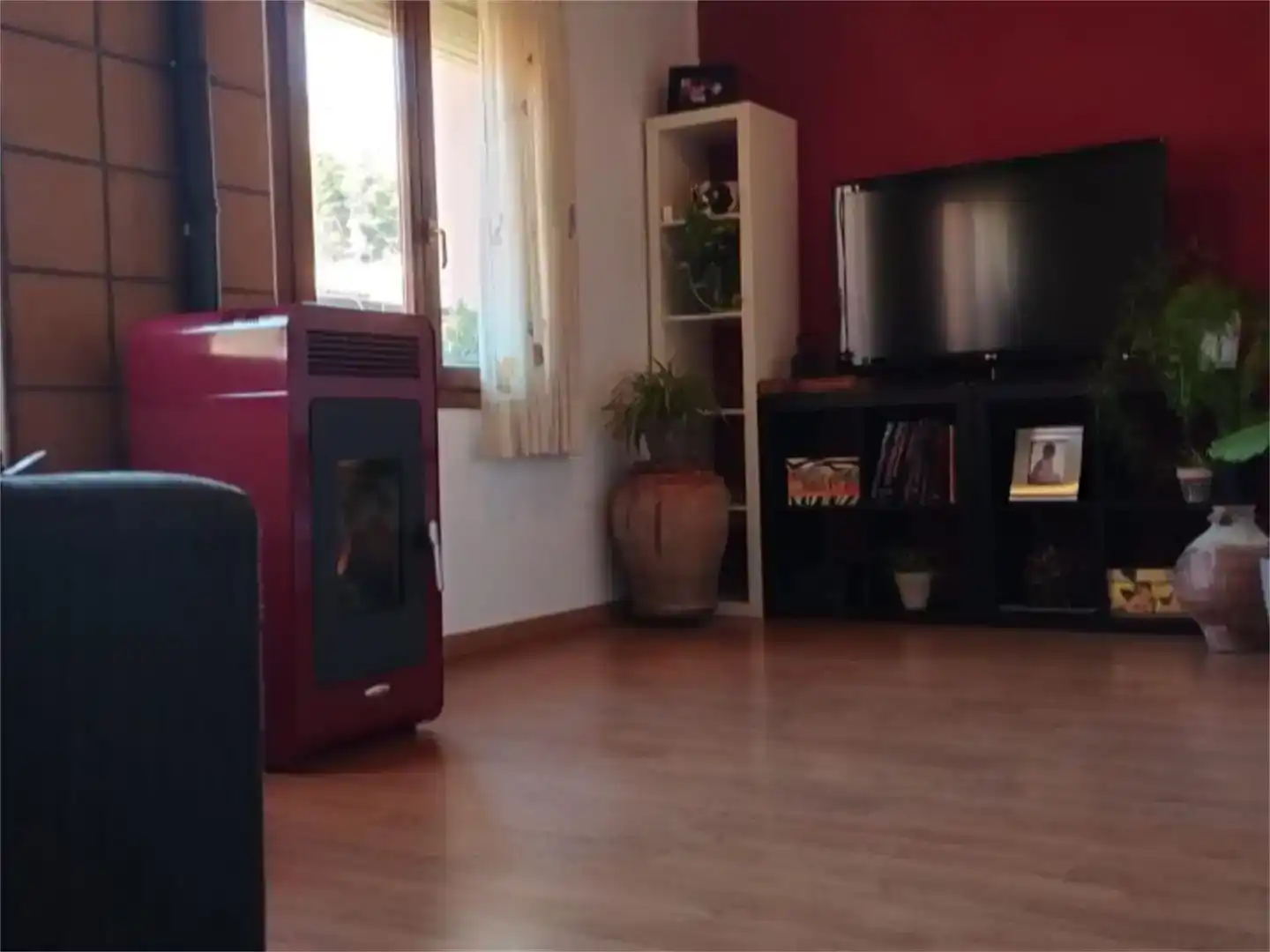Sala d'estar de Pis en venda en Alcañiz amb Aire condicionat i Balcó