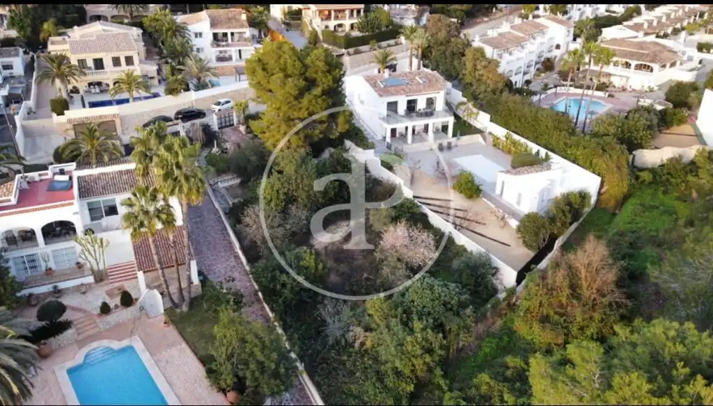 Exterior view of Houses for sale in Moraira  with Air Conditioner, Heating and Private garden