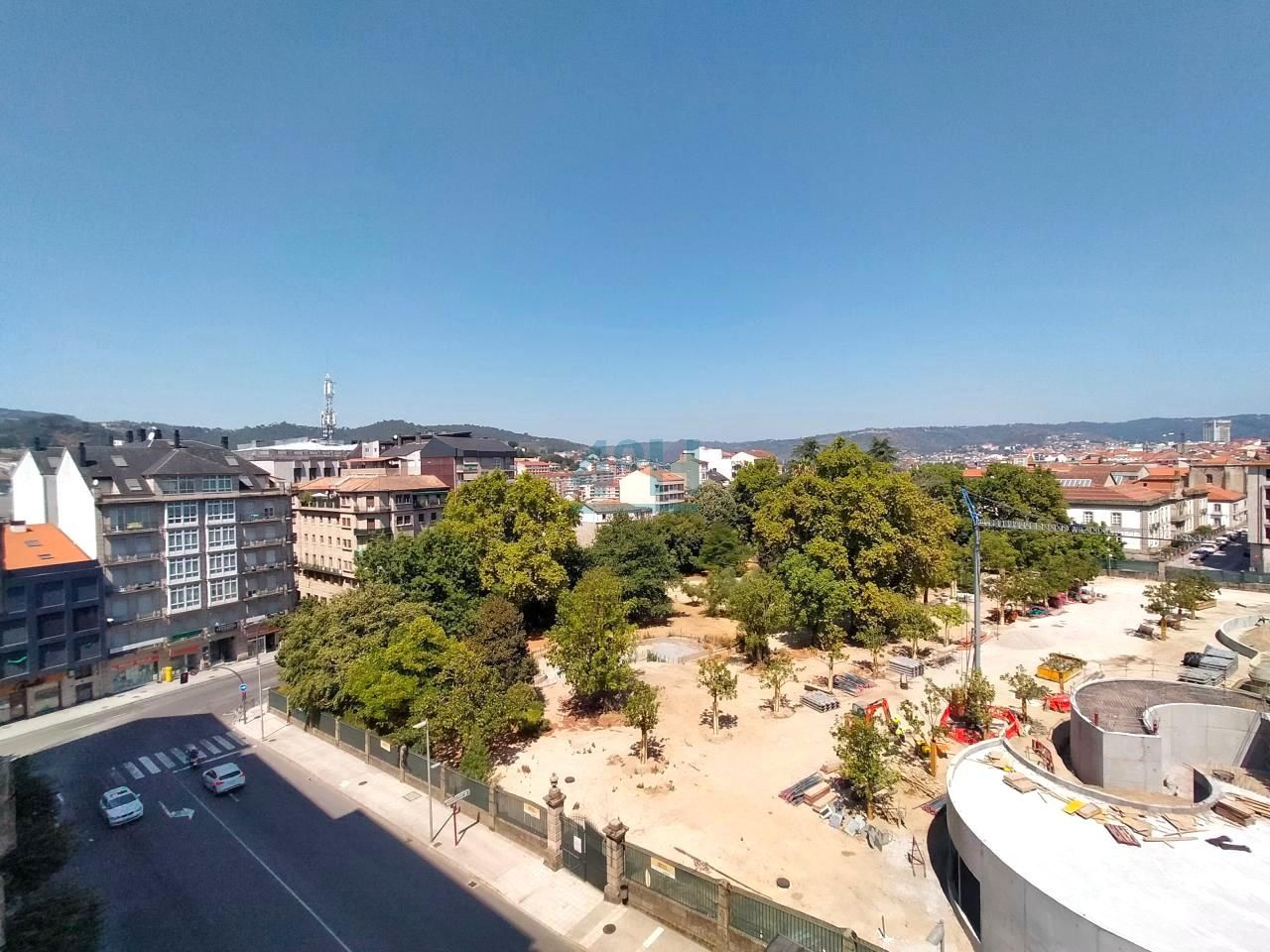 Exterior view of Flat for sale in Ourense Capital   with Heating, Parquet flooring and Storage room