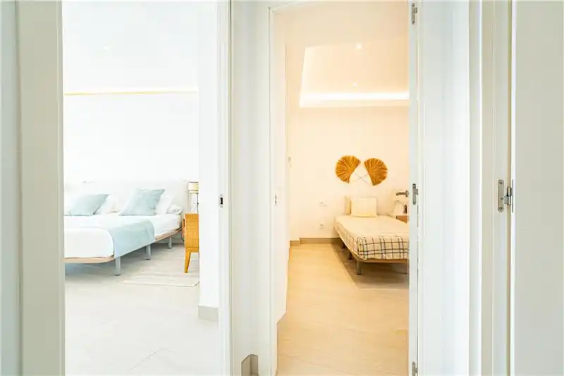 Schlafzimmer von Wohnungen zum Verkauf in Calvià mit Klimaanlage und Terrasse