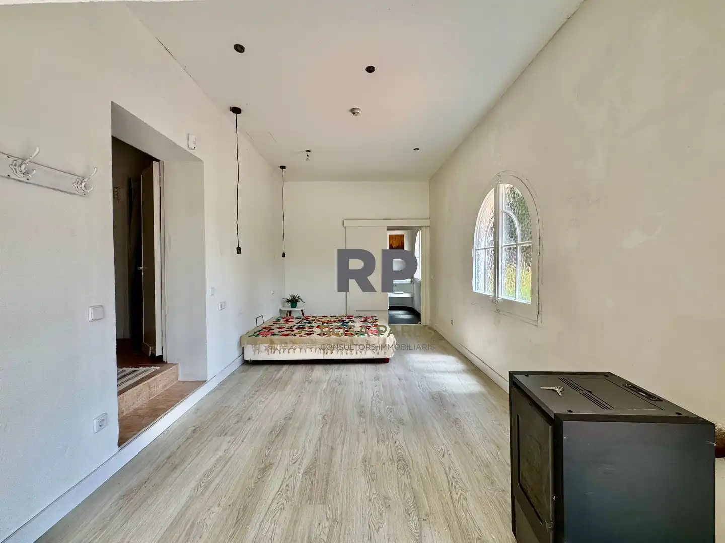 Living room of Houses for sale in Sant Martí de Centelles  with Heating, Private garden and Terrace