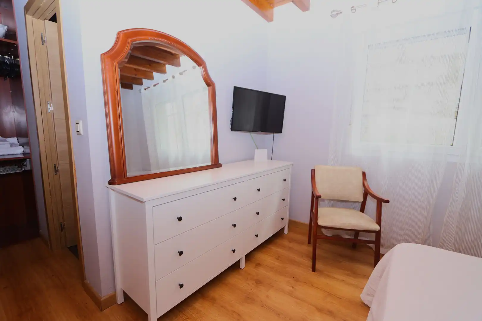 Habitación de Casa o chalet de alquiler en Cabana de Bergantiños con Jardín privado, Terraza y Amueblado