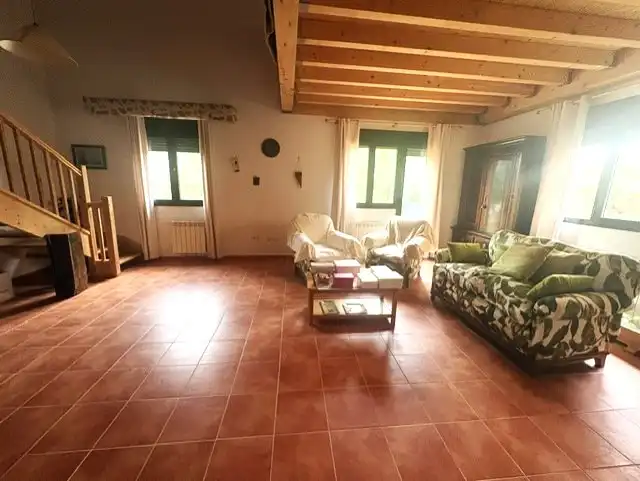 Living room of Detached homes for sale in Renedo de Esgueva  with Heating, Private garden and Terrace