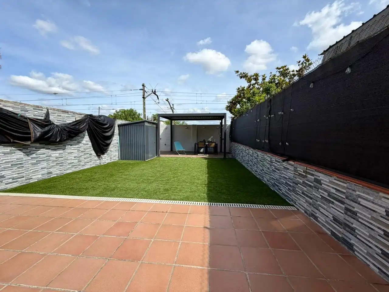 Terraza de Casa adosada en venta en Montcada i Reixac con Aire acondicionado, Calefacción y Jardín privado