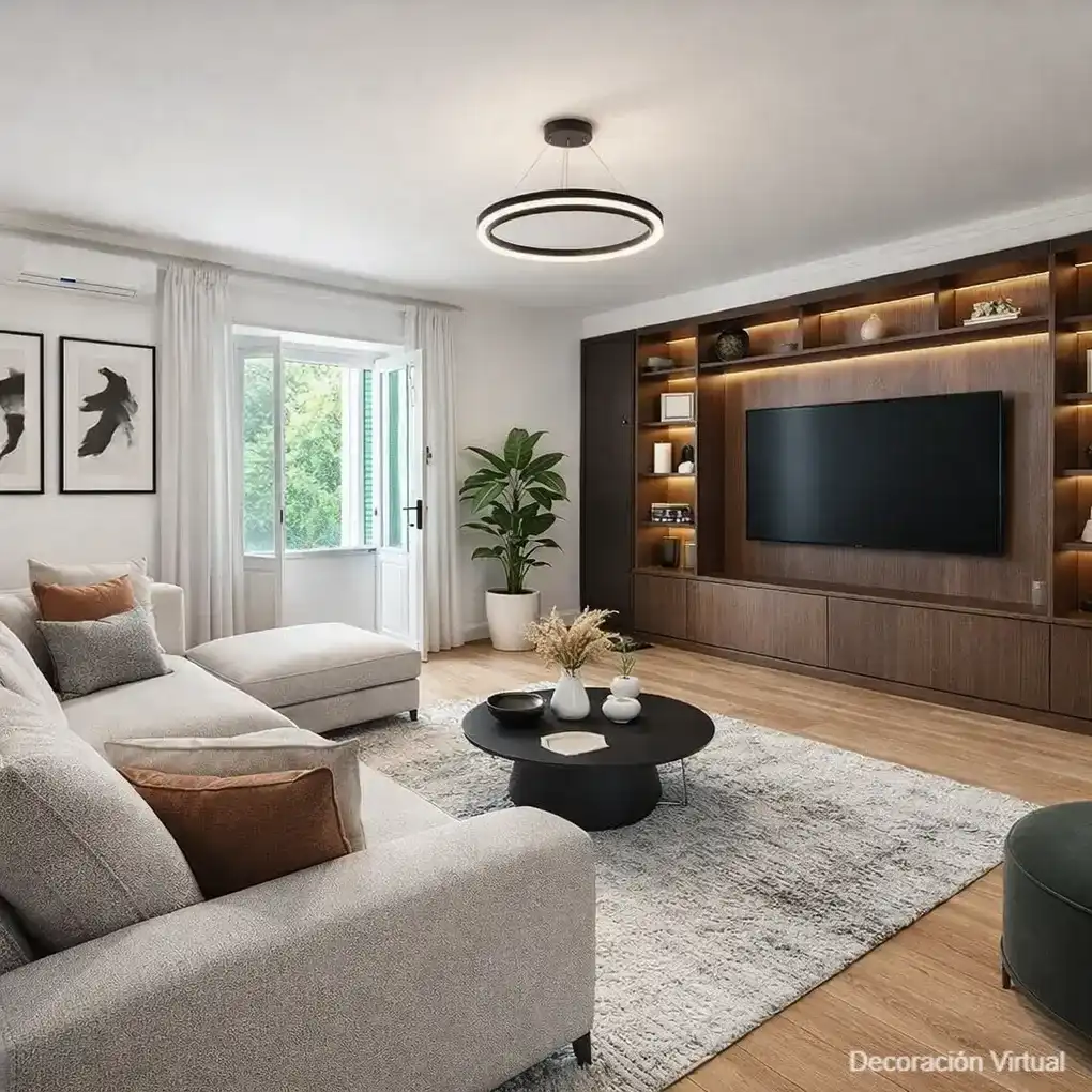 Sala de estar de Piso en venta en Vitoria - Gasteiz con Calefacción, Terraza y Trastero