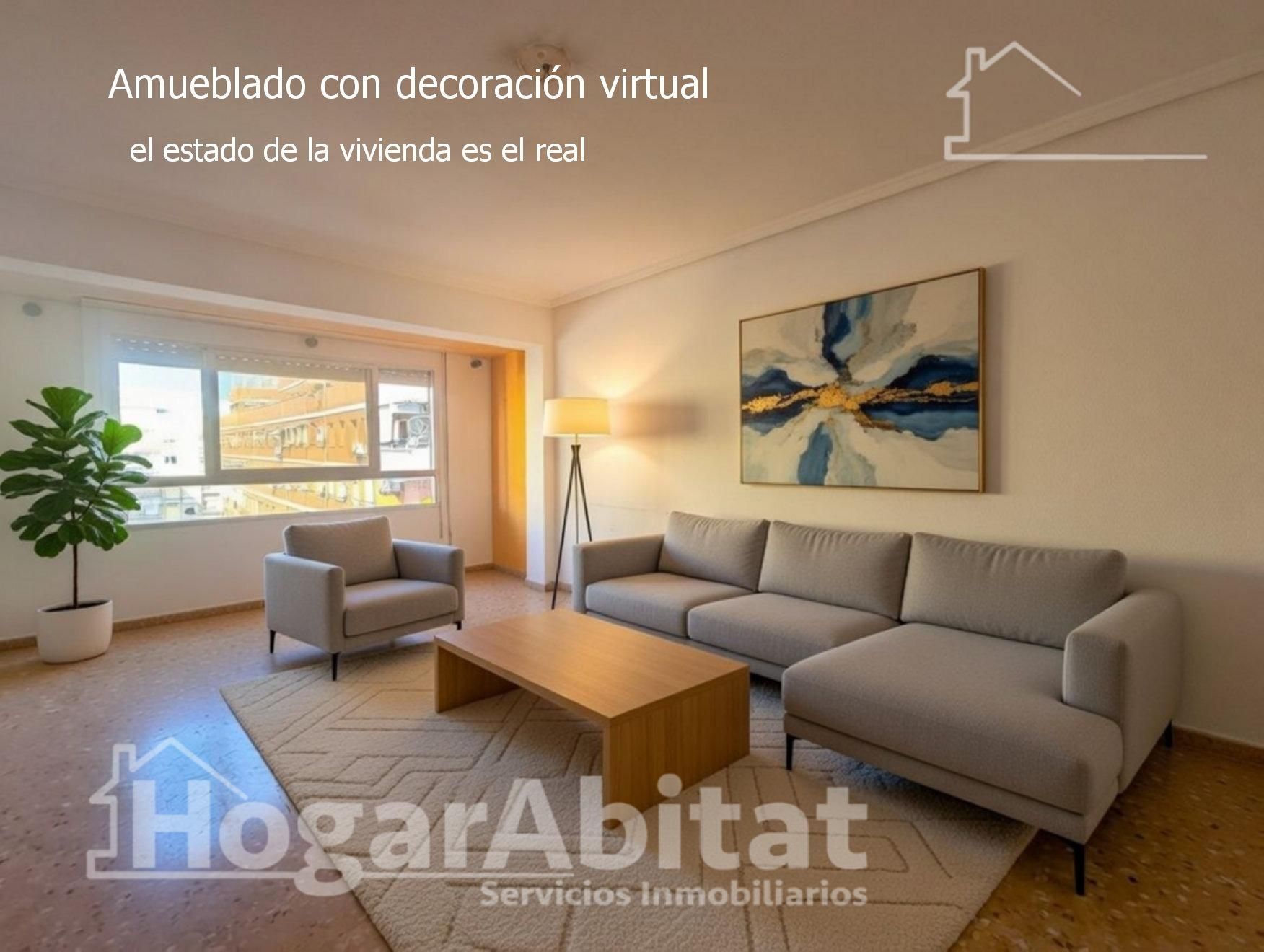 Wohnzimmer von Wohnung zum Verkauf in Sagunto / Sagunt mit Abstellraum und Balkon