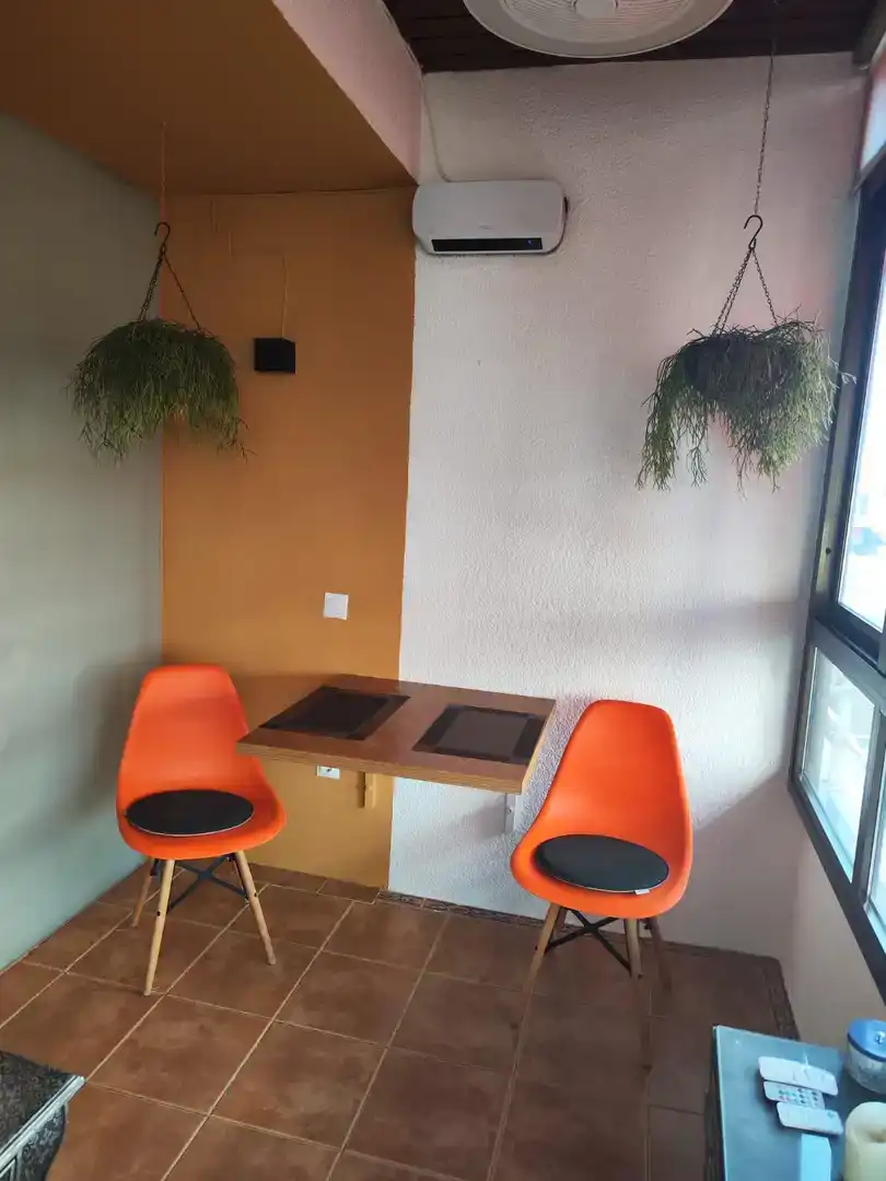 Wohnung zur Miete in Torremolinos mit Klimaanlage, Privatgarten und Abstellraum