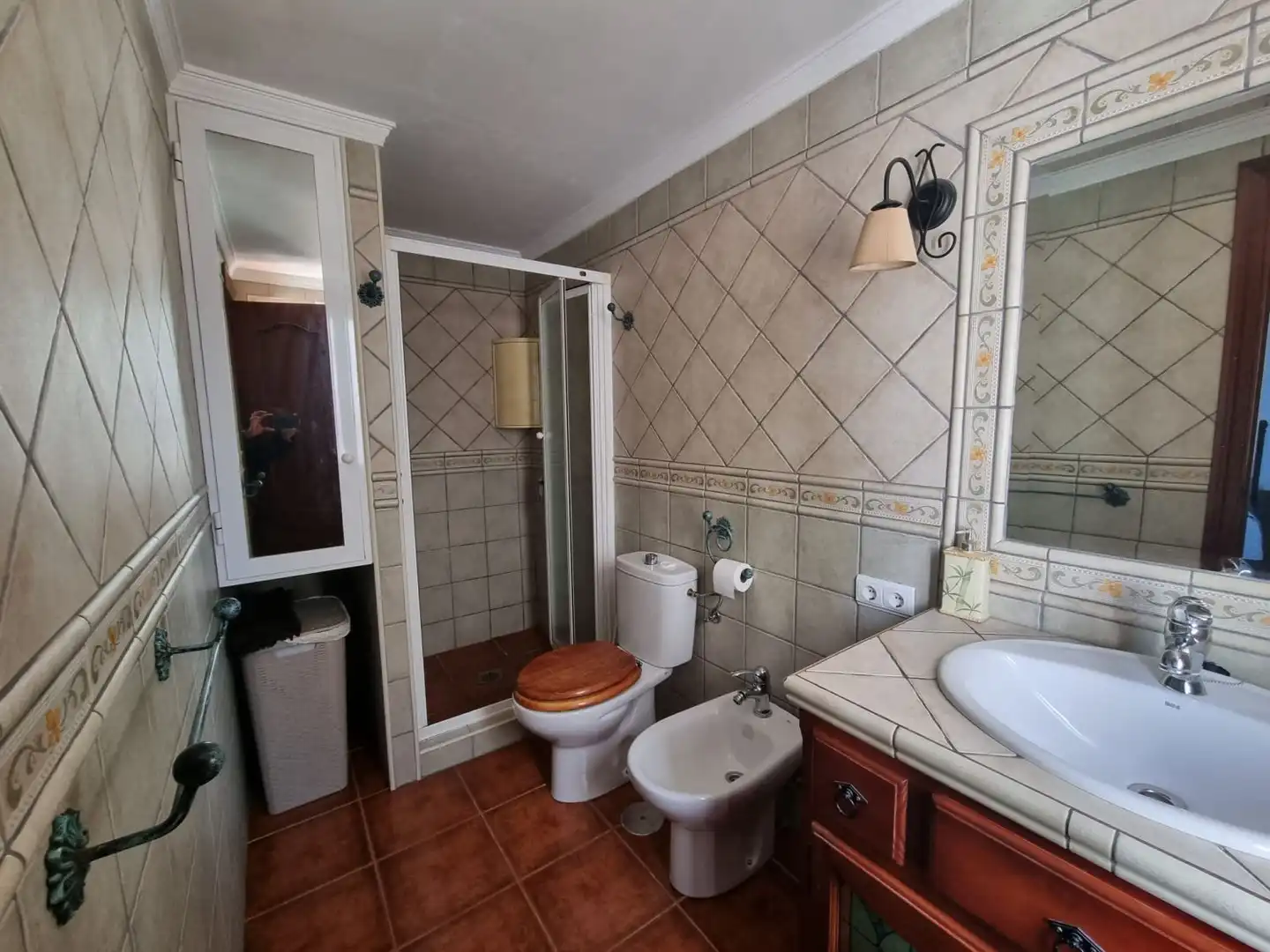Baño de Casa adosada en venta en Torremolinos con Aire acondicionado y Terraza