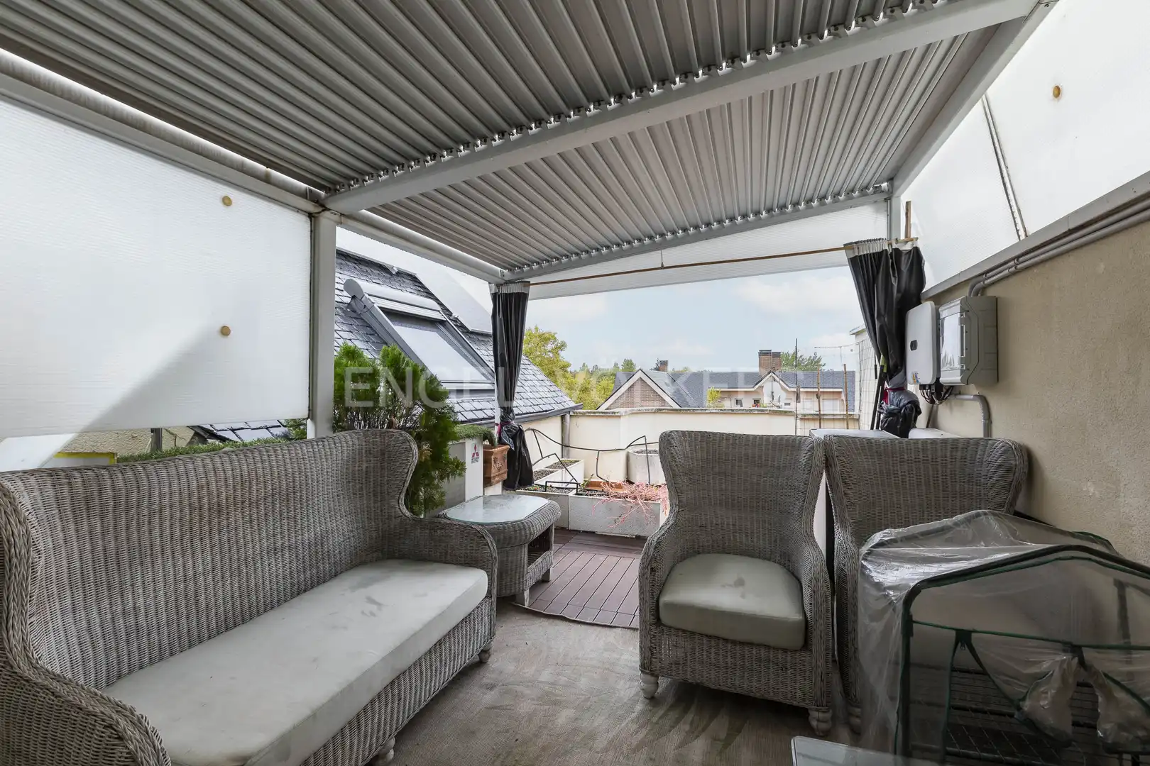 Terraza de Casa o chalet en venta en Madrid con Aire acondicionado, Calefacción y Jardín privado