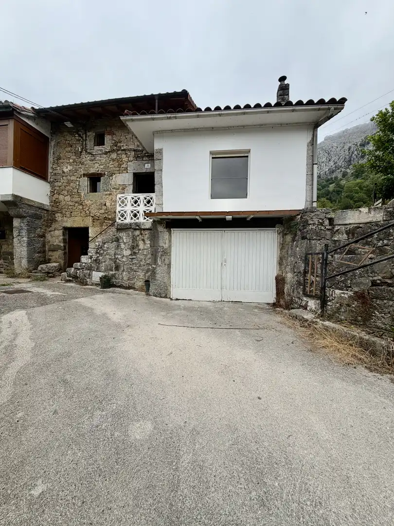 Vista exterior de Casa adosada en venta en Miera