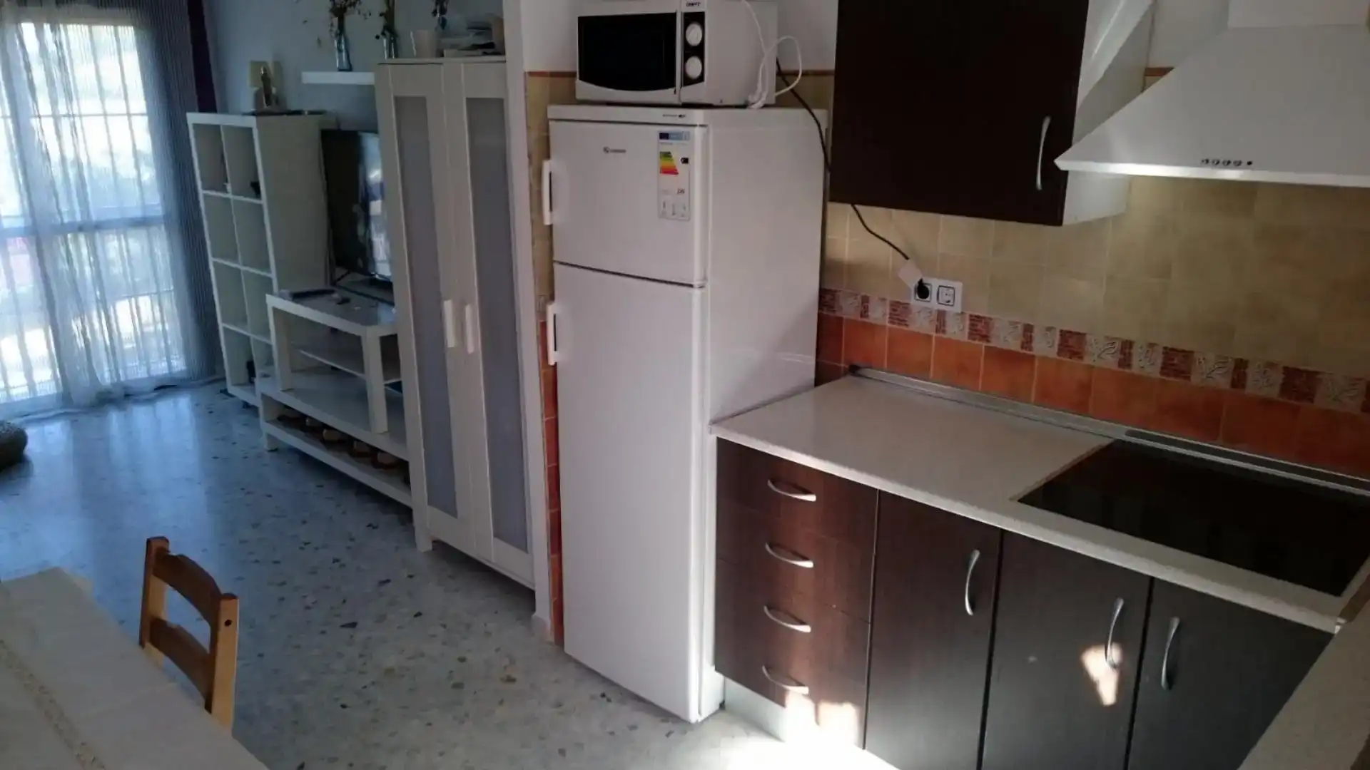 Cocina de Piso de alquiler en Chipiona con Aire acondicionado, Amueblado y Lavadora