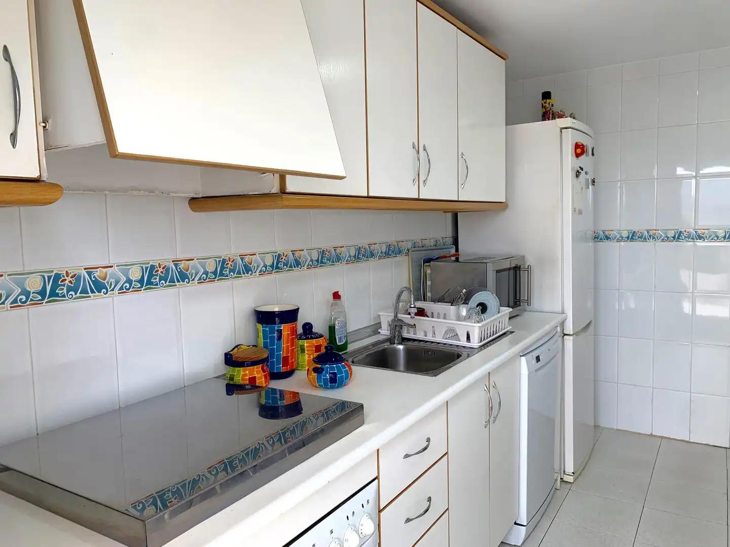 Küche von Dachboden zum Verkauf in Benidorm mit Klimaanlage, Heizung und Terrasse