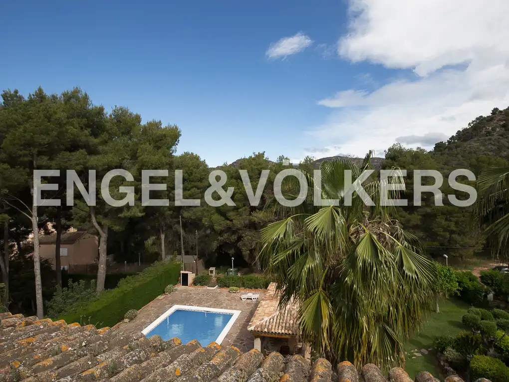 Garden of Houses for sale in Náquera  with Air Conditioner, Heating and Private garden