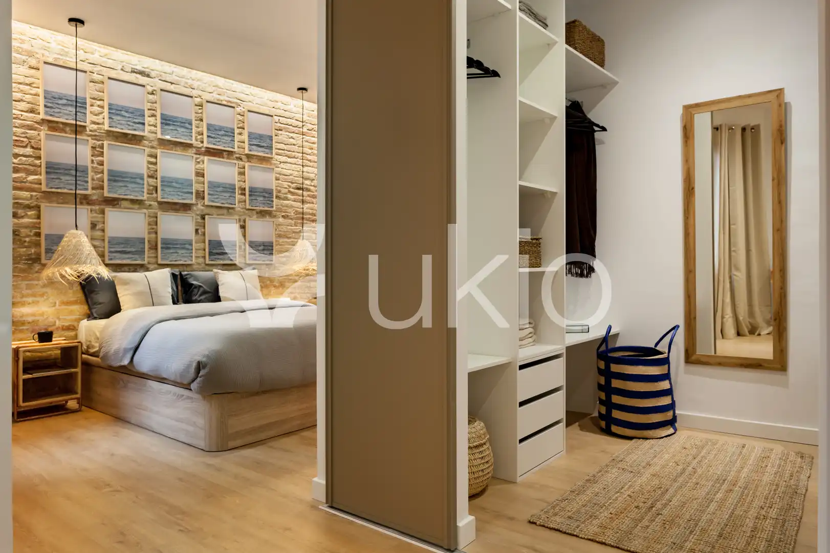 Bedroom of Apartments for rent in Barcelona  with Air Conditioner, Heating and Furnished