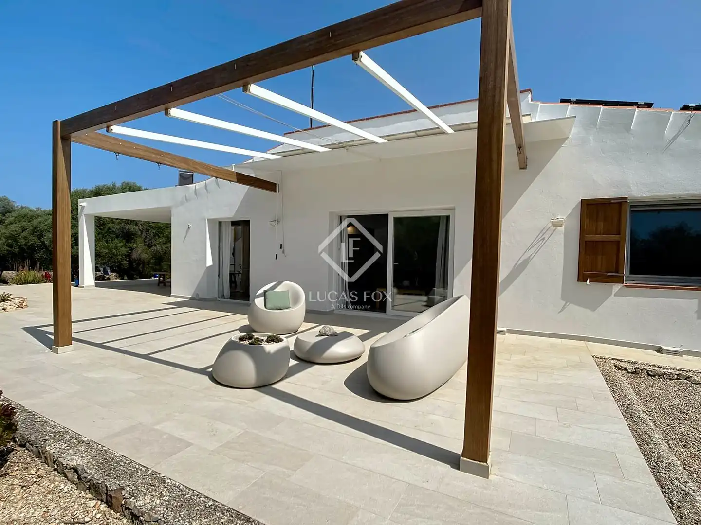Terrassa de Finca rústica en venda en Maó - Mahón amb Calefacció, Jardí privat i Terrassa