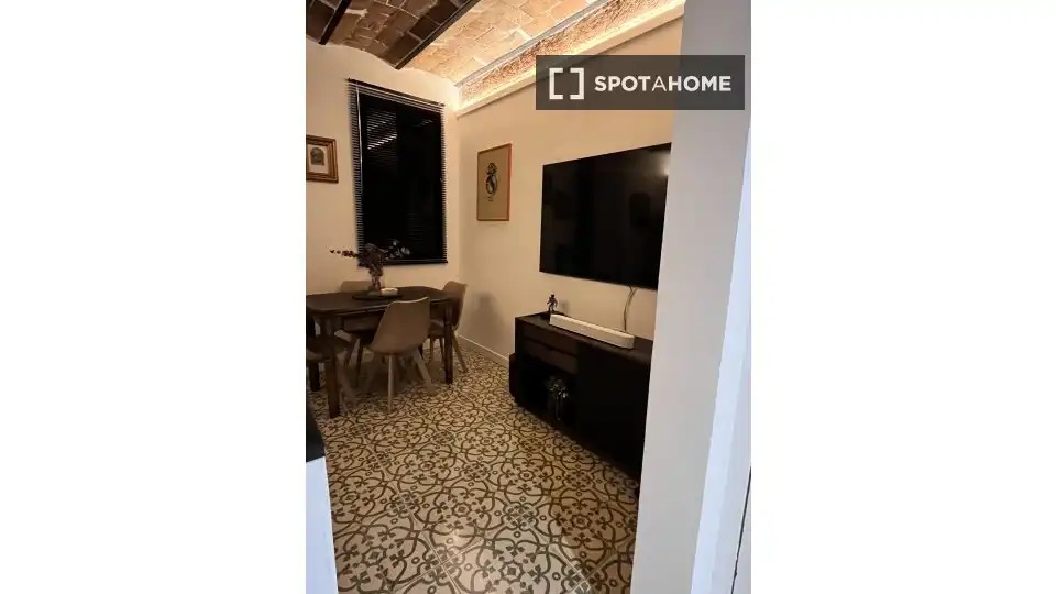Vista exterior de Apartament per a compartir en Barcelona amb Aire condicionat, Calefacció i Terrassa