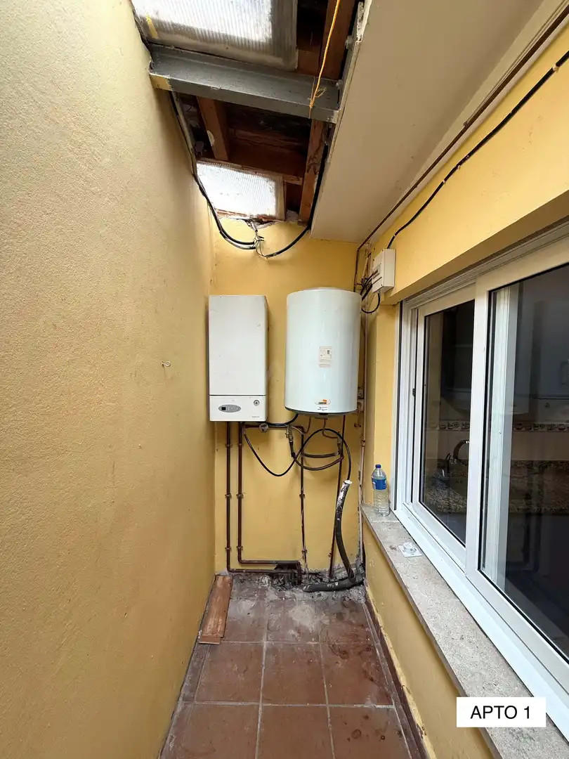 Terrasse von Wohnung zum Verkauf in Castrillón mit Heizung und Terrasse