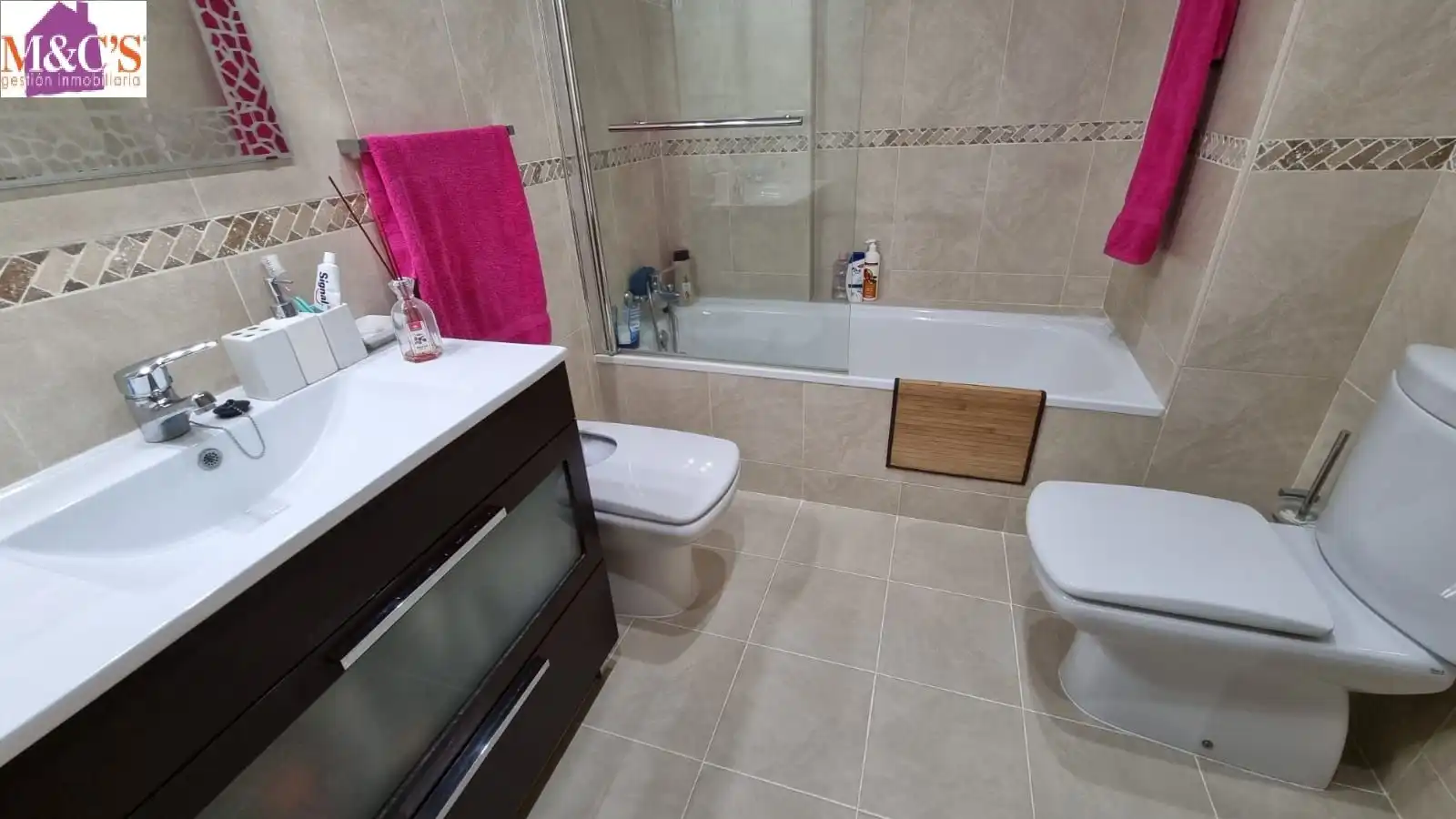 Baño de Apartamento en venta en Argamasilla de Calatrava con Aire acondicionado, Terraza y Trastero