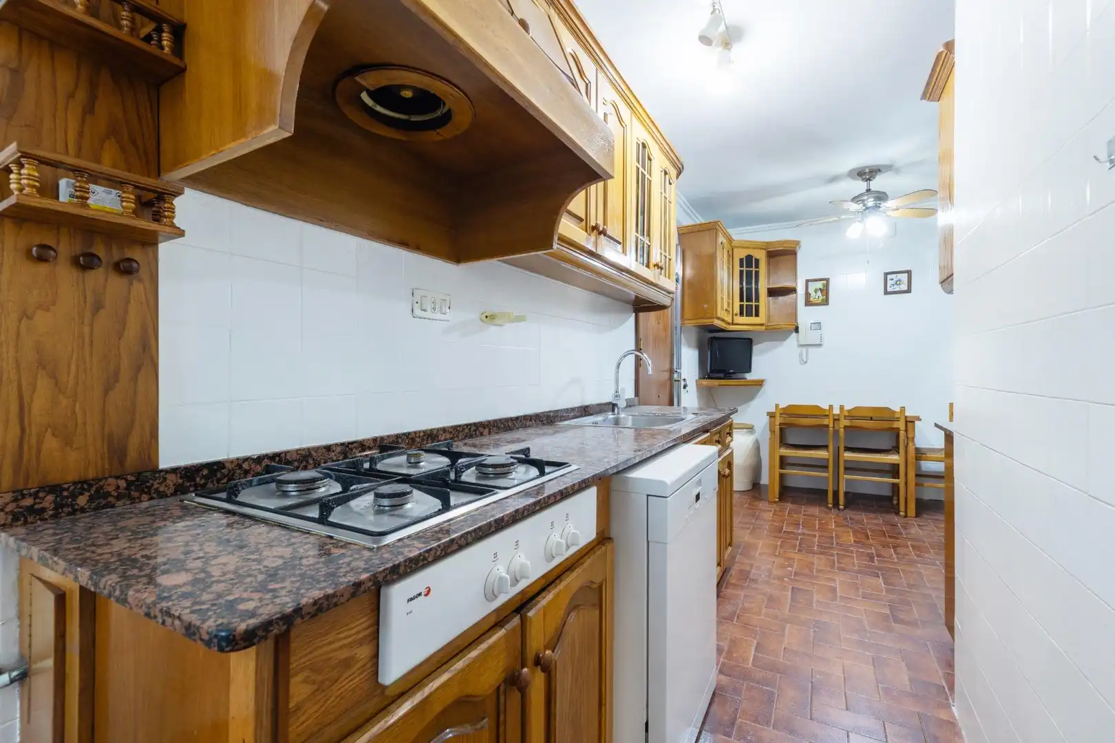 Küche von Wohnung zum Verkauf in Valencia mit Klimaanlage