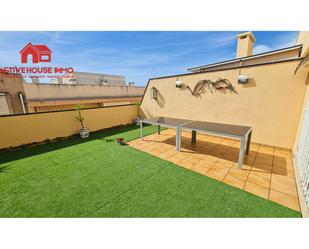 Terrasse von Dachboden miete in Sant Carles de la Ràpita mit Klimaanlage und Terrasse