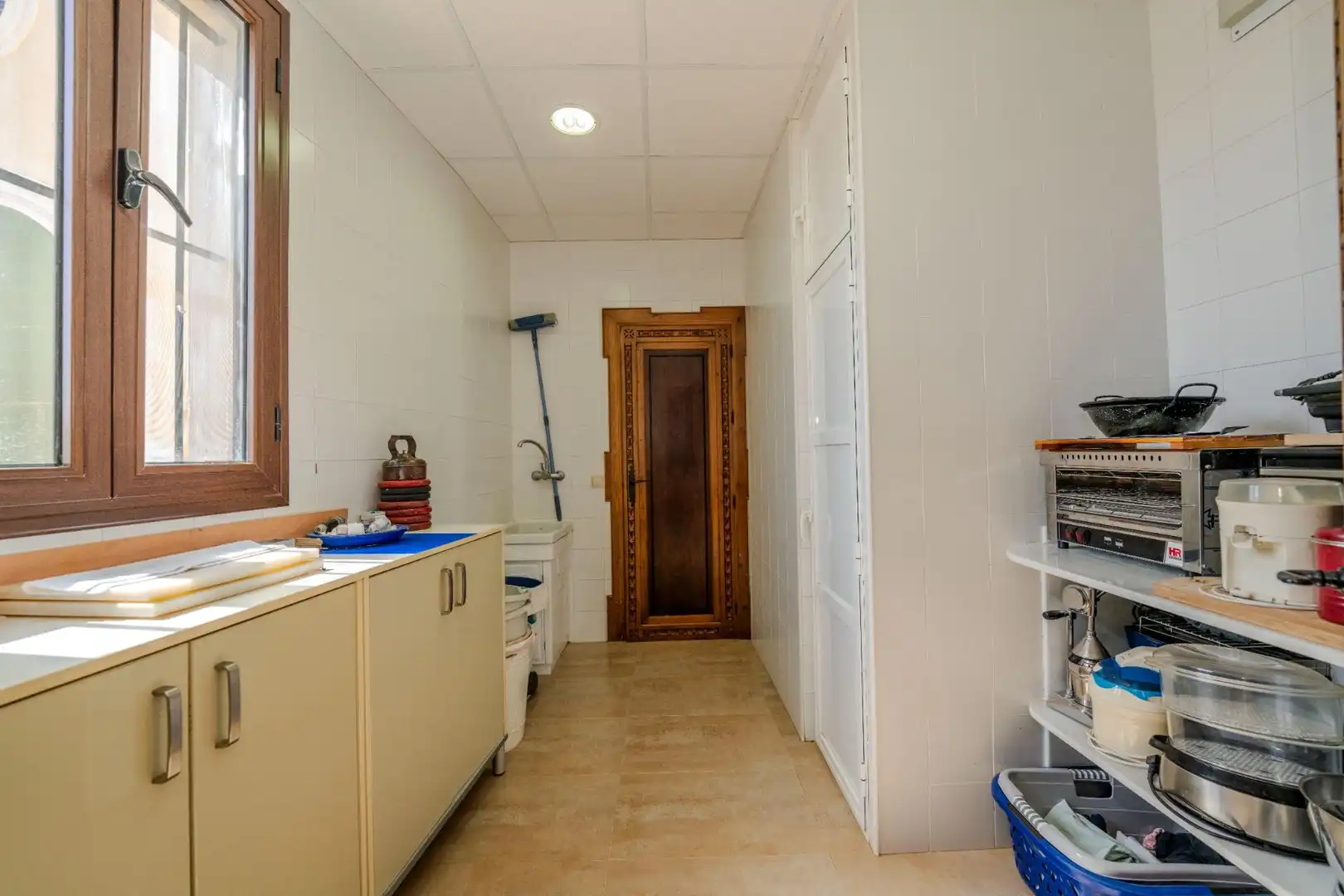 Küche von Country house zum Verkauf in Ayamonte mit Klimaanlage, Heizung und Privatgarten