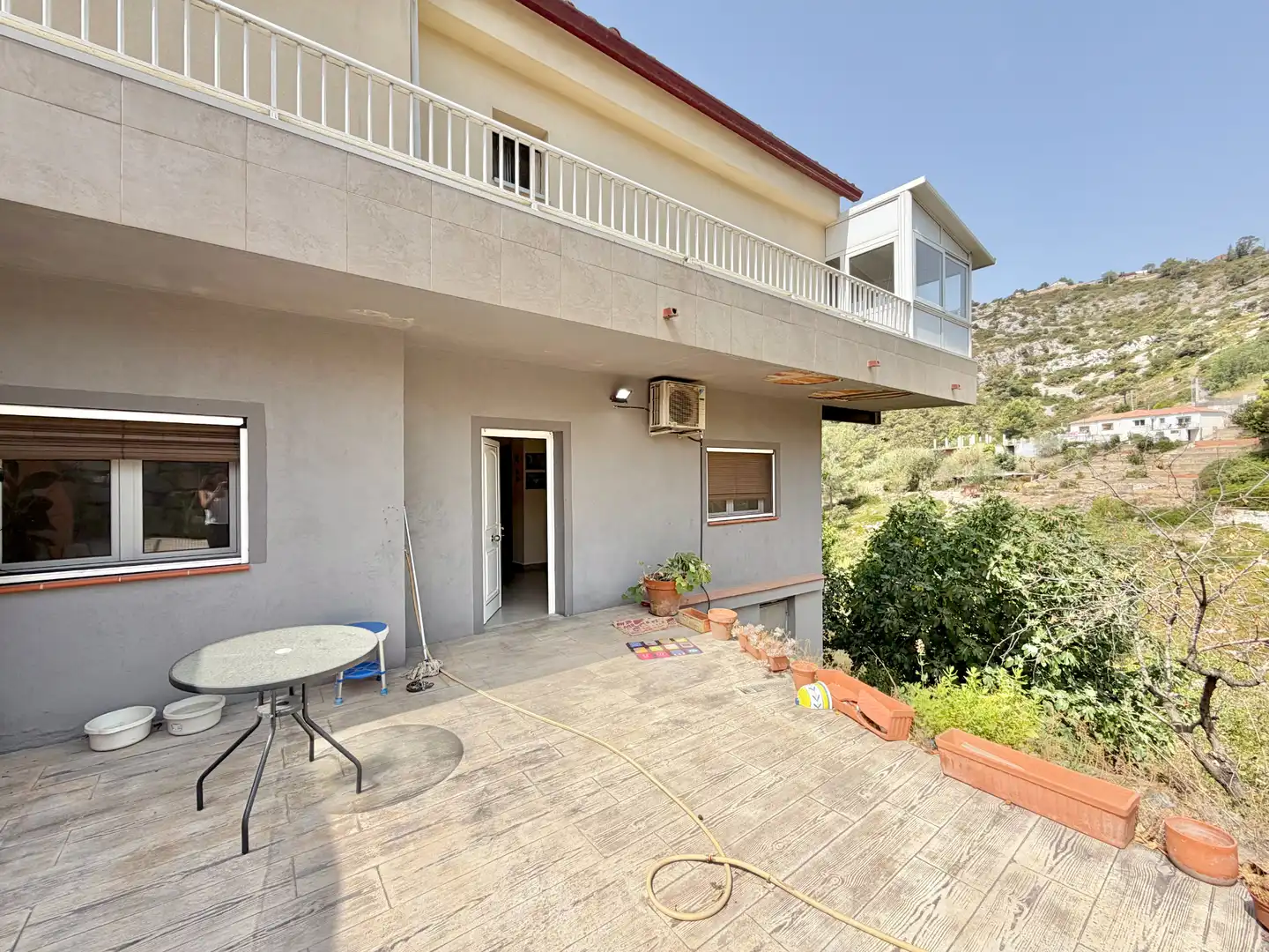 Terrassa de Casa o xalet en venda en Olesa de Bonesvalls amb Calefacció, Jardí privat i Terrassa