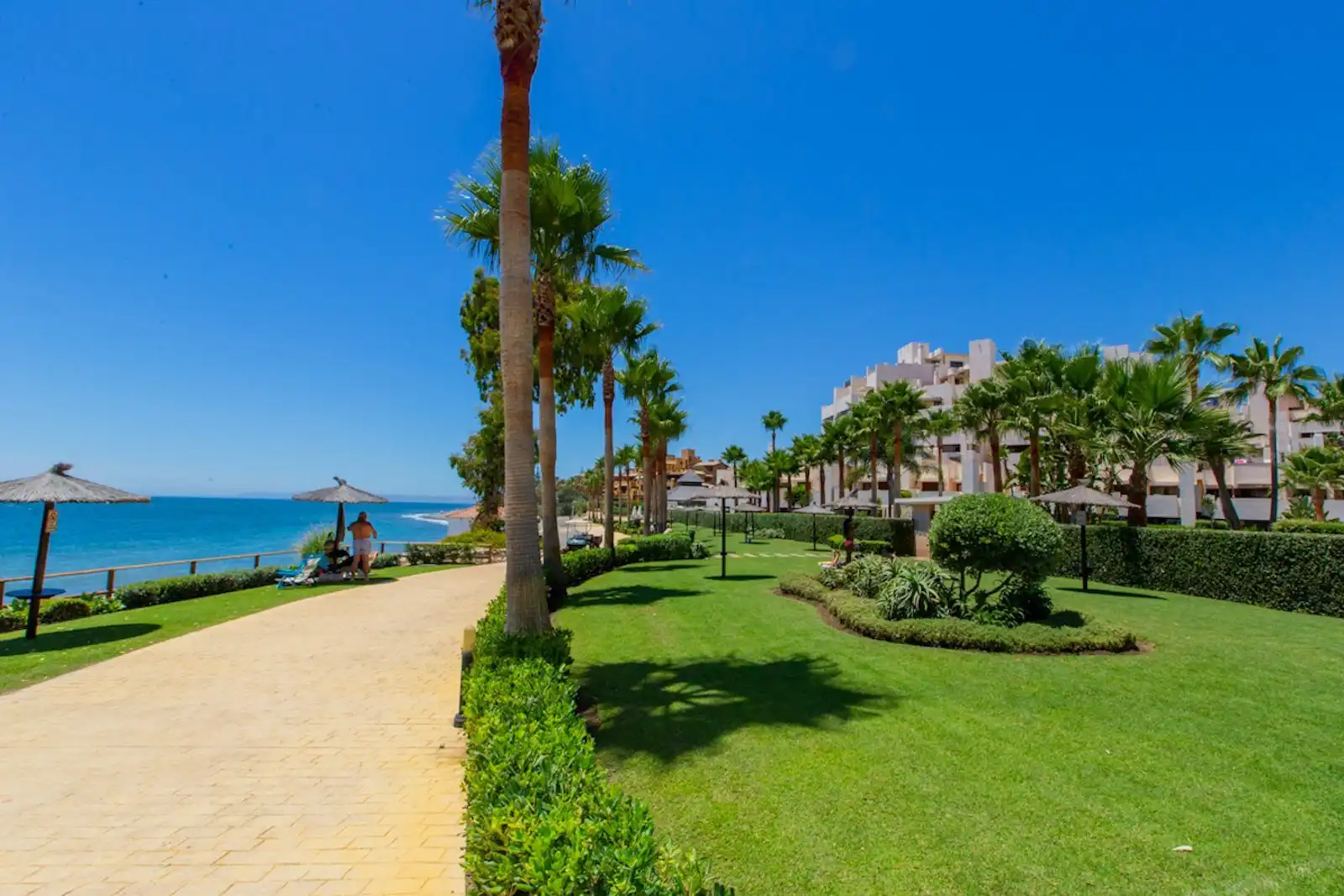 Vista exterior de Apartamento de alquiler en Estepona con Terraza, Amueblado y Internet