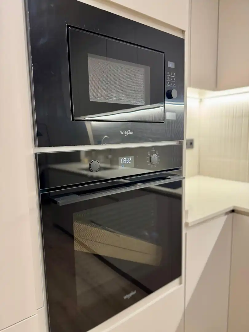 Cocina de Piso de alquiler en Barcelona con Aire acondicionado, Calefacción y Amueblado
