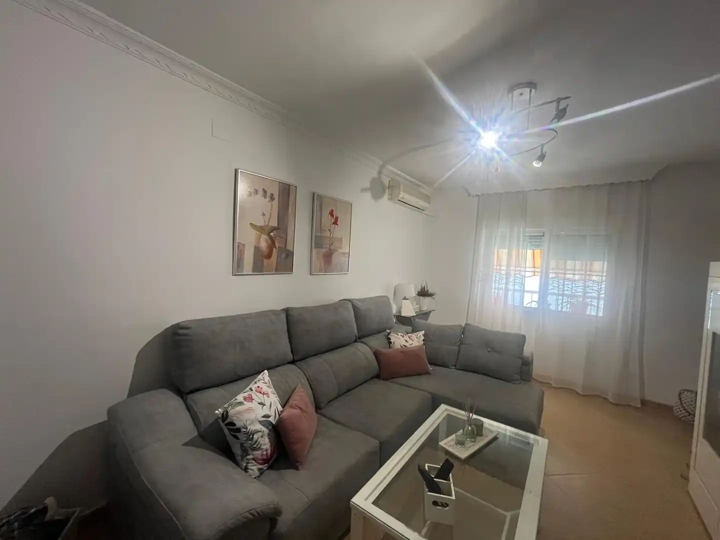 Sala de estar de Piso en venta en Huelva con Aire acondicionado y Calefacción