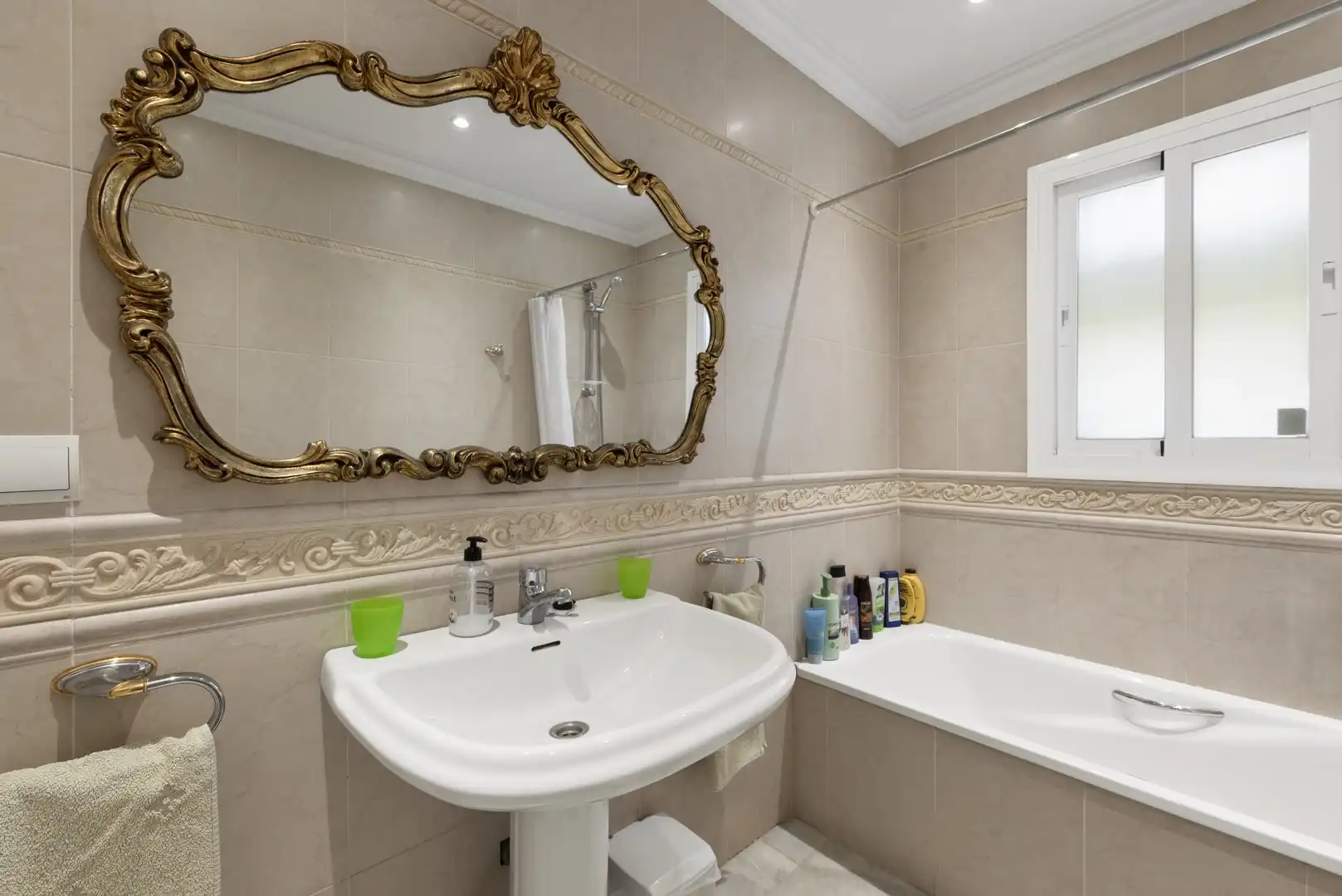 Baño de Casa o chalet en venta en Mijas con Aire acondicionado, Jardín privado y Terraza