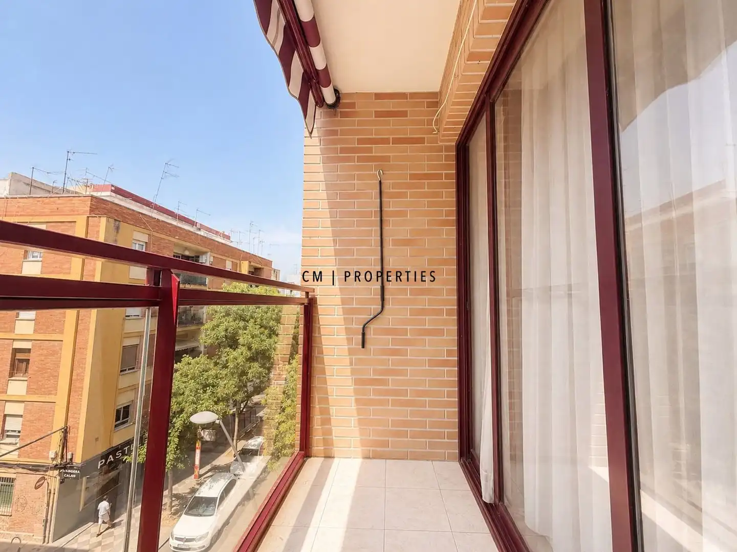 Balcony of Flat for rent in Albal  with Air Conditioner, Heating and Furnished